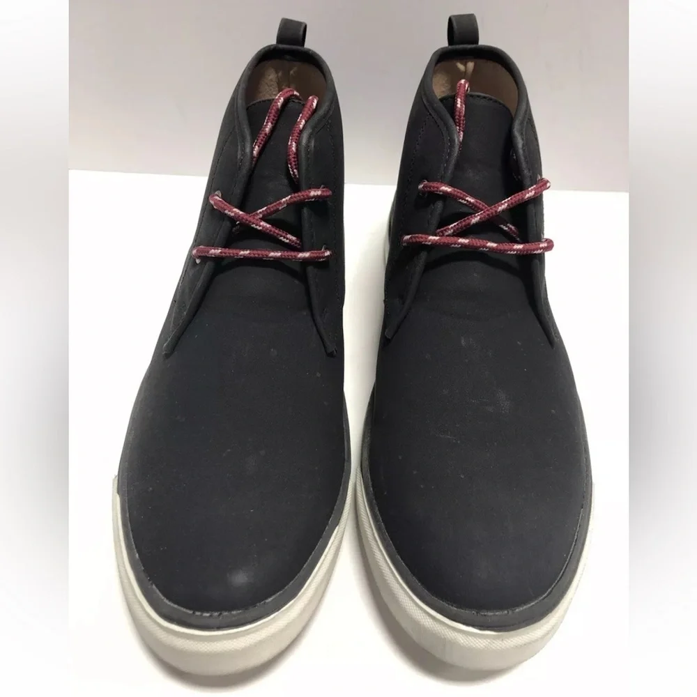 Vance Men’s Clay Chukka Boots Black, Size 12 M.